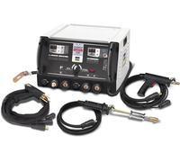 GYS Gyspot Combi 230 pro E. Spotter 2x Pistola Acciaio + 1x Alu 087705 + Zube