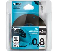 GYS Massivdrahtspule Ø 100mm - Alluminio - Alsi 12 - Ø 0,8 MM - 0,5 KG - 086678