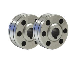 GYS Rullo Guida A Due Fili - Tipo B - Ø 1,0 / 1,2 Mm - Acciaio / Inox - 046849