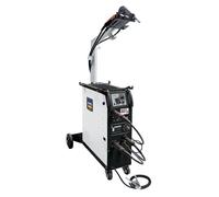 GYS Saldatrice M3 Auto 230 V + Bracci & Spool Gun (Senza Riduttore di Pressione)