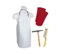 GYS WELDING Pro Saldatore Equipment Confezione Grembiule Guanti Hammer Spazzola