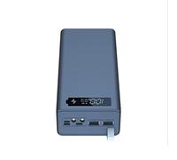 GYSURYB Custodia per Batteria USB 16X18650 Custodia di Ricarica della Batteria Scatole di Stoccaggio C16 con Illuminazione a LED Rimovibile per La Ricarica di Smartphone