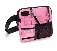 GYSURYB Marsupio da infermiera strumento di vita infermiera con supporto per stetoscopi, rosa