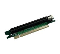 GYSURYB Scheda Riser PCI-E 16X 90 Gradi Pci-E Pci-Express 16X a 16X Slot Estensione ad Angolo Retto Protezione Scheda Adattatore Riser