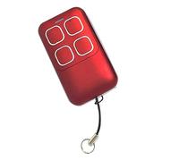 GYSURYB Telecomando universale per porta del garage clone 280-868MHZ telecomando a 4 pulsanti copia telecomando porta elettrica resistente facile da usare rosso