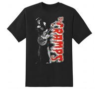 GYTA3345zs Vintage-The-Cramps-Band-Men-T-Shirt-Black-Cotton-Tee-Funny-Vintage-Gift-Unisex