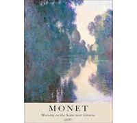 GYTRI CGFHJ Claude Monet Poster e stampe Immagine a colori vintage da parete》La Senna vicino a Giverny》Dipinto su tela di paesaggio per decorazioni domestiche 40x60 cm senza cornice