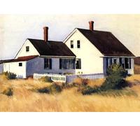 GYTRI CGFHJ Edward Hopper Poster Paesaggio Stampe A Colori Immagine Astratta Della Wall Art《Jenness House》Edward Hopper Pittura Su Tela Per Home Decor 50x80cm Senza Cornice