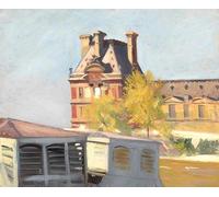 GYTRI CGFHJ Edward Hopper Poster Stampe a colori Immagine astratta di arte murale》Il padiglione di Firenze》Edward Hopper Quadro su tela per decorazioni domestiche 50x60cm senza cornice