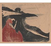 GYTRI CGFHJ Famoso Edvard Munch Persone Poster Stampe A Colori Immagine Astratta Di Arte Della Parete《Malinconia》Edvard Munch Pittura Su Tela Per Home Decor 50x70cm Senza Cornice