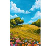 GYTRI CGFHJ Famoso Gustav Klimt Poster Scenario Stampe Astratte Colore Wall Art Picture《Parco Giardino》Gustav Klimt Pittura Su Tela Per Home Decor 50x80cm Senza Cornice