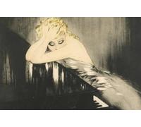 GYTRI CGFHJ Famoso Louis Icart Persone Poster Stampe astratte Immagine di arte murale a colori《Sogno di valzer》Pittura su tela Louis Icart per decorazioni domestiche 50x100 cm senza cornice