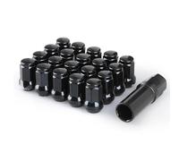 GYTTAK Bulloni Viti Pneumatici Compatibile con Suzuki per SX4 per Jimny 20 Pezzi Ferro Ettagonale Raggi Ruota Dadi di Bloccaggio Lunghezza 32 Mm estremità Chiusa Dado M12 * 1.25(4)