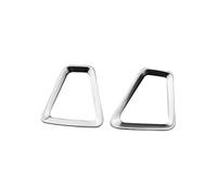 GYTTAK Decorazione Auto Compatibile con Volvo per XC60 2018 2019 2020 2021 2022 Interni Auto Console Centrale Cruscotto Aria Condizionata Sfiato Uscita Rifiniture Presa Cornici(Silver)