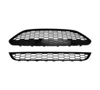 GYTTAK griglia paraurti Compatibile con Ford per Fiesta MK7 2013 2014 2015 2016 2017 Paraurti Anteriore Griglia Centrale Griglie Radiatore Sportive Griglia Superiore Inferiore 1778260(1 Set)
