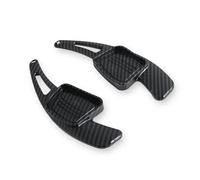 GYTTAK Paletta Cambio Volante Compatibile con A3 S3 A5 S5 A4 B9 Q7 2016 2017 per TT TTS Shift Pad Estensione Volante per Auto Cambio Paddle Shift Leve del Cambio per Auto(Carbon Black)
