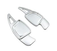 GYTTAK Paletta Cambio Volante Compatibile con A8 2019 2020 2021 per A7 4KA 2019 2020 Auto Volante del Cambio Paddle Shifter Auto Paddle Comandi Cambio Volante(Silver)