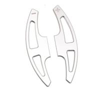 GYTTAK Paletta Cambio Volante Compatibile con BMW per E90 E91 E92 E93 M3 E9X M3 E70 X5M E71 X6M Volante del Cambio Paddle Extension Volante Paddles per Auto(Silver)