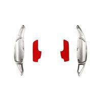 GYTTAK Paletta Cambio Volante Compatibile con Haval per H5 2023 Volante per Auto Paddle Shifter Interno Estensione Leva del Cambio Auto Shift Paddle Argento Lega di Alluminio(Silver)