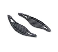 GYTTAK Paletta Cambio Volante Compatibile con KIA per Stinger per CK per K8 Auto Volante Paddle Shifter Estensione Auto Paddle Leve del Cambio Volante 2 Pz(Carbon Black)