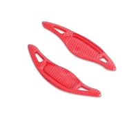 GYTTAK Paletta Cambio Volante Compatibile con KIA per Stinger per CK per K8 Auto Volante Paddle Shifter Estensione Auto Paddle Leve del Cambio Volante 2 Pz(Carbon Red)