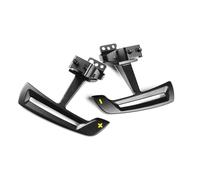 GYTTAK Paletta Cambio Volante Compatibile con Porsche per Carrera per Cayman per Boxster 718 GT4 Interni Auto Volante Magnetico Paddle Shift Pad Leve Cambio Auto(Yellow)