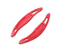 GYTTAK Paletta Cambio Volante Compatibile con Porsche per Spyder 918 2015 2016 2017 2018 2019 2020 per Carrera 991 2016 2017 2018 2019 Auto Volante Shifter Paddle(Carbon Red)