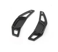 GYTTAK Paletta Cambio Volante Compatibile con Toyota per Corolla per Camry per RAV4 X 2 Leve Cambio Volante in Alluminio per Auto Paddle Gear Shift Extension Lega di Alluminio(Black)