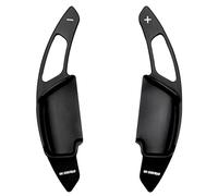 GYTTAK Paletta Cambio Volante Compatibile con Toyota per Reiz per Camry per Zelas Interni Auto 2 Pezzi Volante in Alluminio Shift Paddle Extension Car Paddle Shifters(Black)