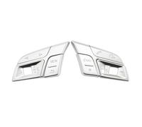 GYTTAK Pulsanti Controllo Volant Compatibile con per A3 2018 per A4 B9 A5 2017 2018 Adesivo per Pulsanti Audio sul Volante Dell'auto Pulsante del Volume del Volante Multifunzione