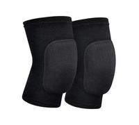 GYTTDERFL Ginocchiere Sportive 2 pz/set Sport Ginocchiera Uomini Ginocchiere Supporto del Ginocchio Attrezzi for Il Fitness Basket Ginocchio Brace Protector Ginocchiere Antiscivolo Donne(Black,L)