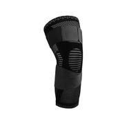 GYTTDERFL Ginocchiere Sportive Ginocchiere a compressione 1 pezzo con fasciatura Sport Corsa Basket Fitness Pallavolo Ginocchiere Comfort Elasticità Ginocchiera(BLACK,M)
