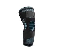 GYTTDERFL Ginocchiere Sportive Ginocchiere a compressione 1 pezzo con fasciatura Sport Corsa Basket Fitness Pallavolo Ginocchiere Comfort Elasticità Ginocchiera(GREEN,XL)