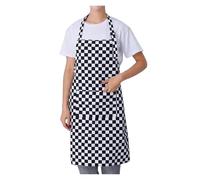 GYTTDERFL Grembiule Cucina Grembiule da cucina Grembiule da cuoco Grembiule da chef con 2 tasche Grembiuli senza maniche da ristorazione Grembiule da stampa for cameriere da barbecue for donna(4)