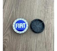 GYUHEDR 4 Pezzi Coprimozzo,per Fiat Abarth Marea Multipla Punto Stilo Bravo Ducato Freemont 50mm 60mm Coprimozzi Antipolvere Impermeabile Coprimozzo Tappi Ruota Accessori,F-60mm