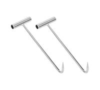 GYWHOOFT 2 Pezzi T Gancio Sollevatore, Tombini, Tapparelle, Fogne e Carni Appese - Sollevamento Pesante