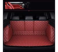 GYYDXDP Protezione Bagagliaio Auto Compatible per Ford EVOS 2022-2024 （with Partition on The Left Side）, Auto Tappetino Bagagliaio Tappeto Baule Bagagliaio A Copertura Totale,Red