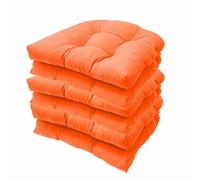 GYYFQH Set di 6 Cuscini per Sedia, Cuscino per Poltrona, Cuscino per Sedile Posteriore 48x48 cm, Cuscino per Sedile per Uso Interno ed Esterno, Cuscino per Sedia da Giardino(16, Waterproof)