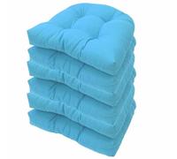 GYYFQH Set di 6 Cuscini per Sedia, Cuscino per Poltrona, Cuscino per Sedile Posteriore 48x48 cm, Cuscino per Sedile per Uso Interno ed Esterno, Cuscino per Sedia da Giardino(10, Waterproof)