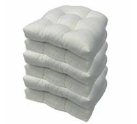 GYYFQH Set di 6 Cuscini per Sedia, Cuscino per Poltrona, Cuscino per Sedile Posteriore 48x48 cm, Cuscino per Sedile per Uso Interno ed Esterno, Cuscino per Sedia da Giardino(07,Normal)
