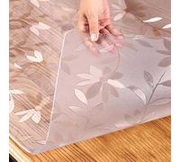 GYYFQH Tavola Trasparente 1.5mm / 2mm Subluce, Tavola su Misura A Nastro Modello, Tavola Trasparente Leggera, Tavola in PVC Superficie Liscia(2mm,50×80cm)