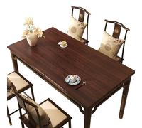 GYYFQH Tovaglia in Pelle Rettangolare Tovaglietta Effetto Legno Resistente all'Acqua E All'olio Pelle Tovaglietta per Tavolo da Pranzo Sottobicchiere Isolante per Scrivania(A,85×140cm)