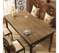 GYYFQH Tovaglia in Pelle Rettangolare Tovaglietta Effetto Legno Resistente all'Acqua E All'olio Pelle Tovaglietta per Tavolo da Pranzo Sottobicchiere Isolante per Scrivania(C,90×140cm)