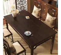 GYYFQH Tovaglia in Pelle Rettangolare Tovaglietta Effetto Legno Resistente all'Acqua E All'olio Pelle Tovaglietta per Tavolo da Pranzo Sottobicchiere Isolante per Scrivania(B,85×140cm)