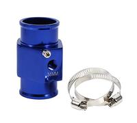 GYZOUKA Adattatore per Sensore di Temperatura del Liquido di Raffreddamento in Alluminio Tubo Flessibile per Radiatore Anodizzato Blu 36 Mm con Filettatura 1/8 NPT per Installazione