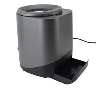 GYZOUKA Compostiera Elettrica, Contenitore per Compost da da 2,5 Litri a Basso Rumore con Lavorazione Ad Alta Temperatura per Foglie di Verdure, Bucce di Frutta, Ossa di Carne (Spina europea 220 V)