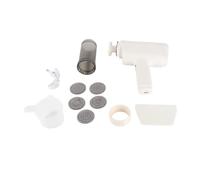 GYZOUKA Macchina per Pasta Elettrica Portatile Senza Fili con 6 Dischi per Spaghetti Ramen Fatti in Casa Macchina per Pasta Portatile