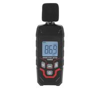 GYZOUKA Misuratore di Decibel Digitale, Fonometro per Schermo Grande con Range da 30,0 a 130 DBA, per Valutazioni Acustiche Industriali di Uffici Domestici