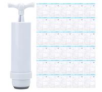 GYZOUKA Sacchetti Essiccatori a Filamento Sigillati Sotto Vuoto 30 Pezzi Resistenti all'umidità per Parti PLA della Stampante 3D con Estrattore della Pompa 'aria