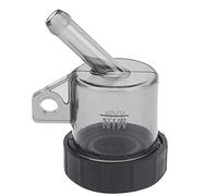 GYZOUKA Serbatoio Liquido Freni Universale per Moto, con Tazza Trasparente per PC Fumoso, per Dirt Bike ATV Quad